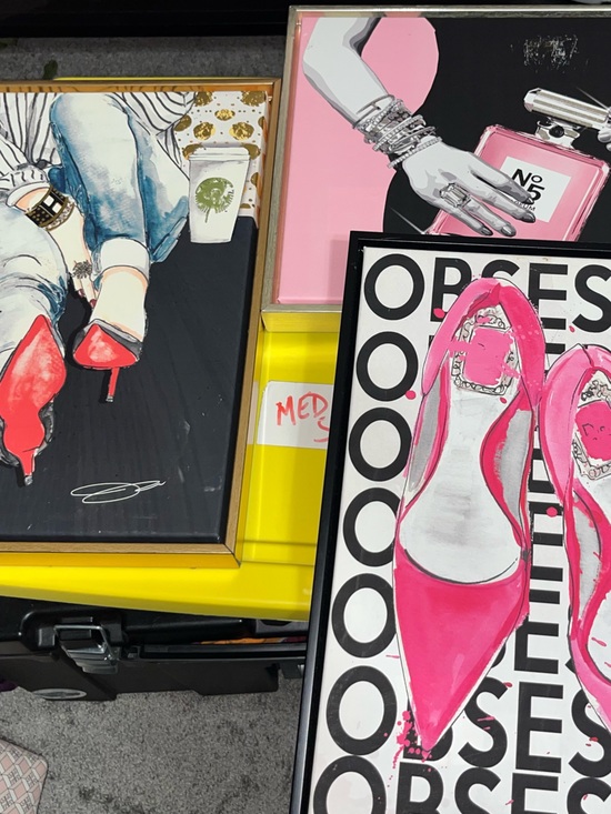 Other - Bundle of Chanel Framed Wall Art